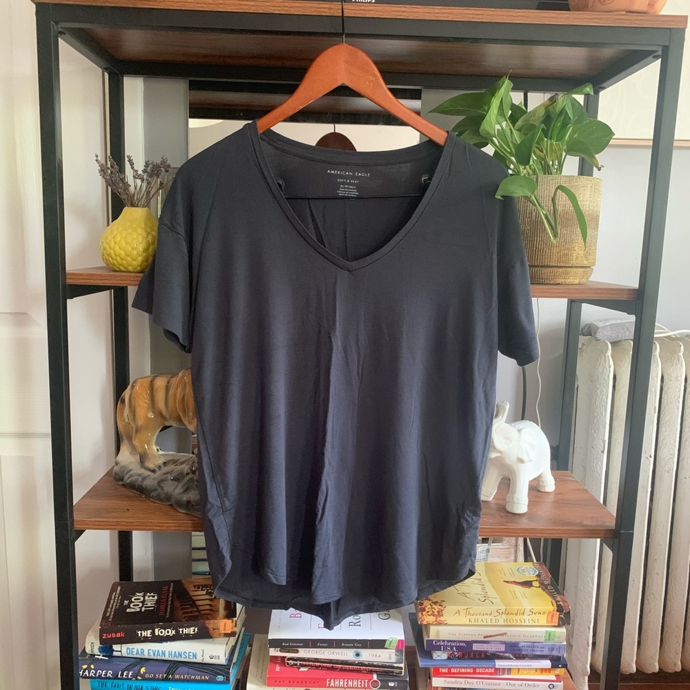 Aerie Real Soft V-neck T-shirt